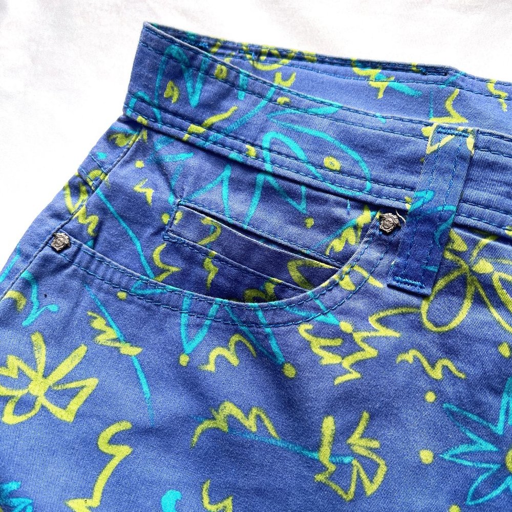 Auc Versace couture high rise medusa head vintage jeans - Picture 7 of 13